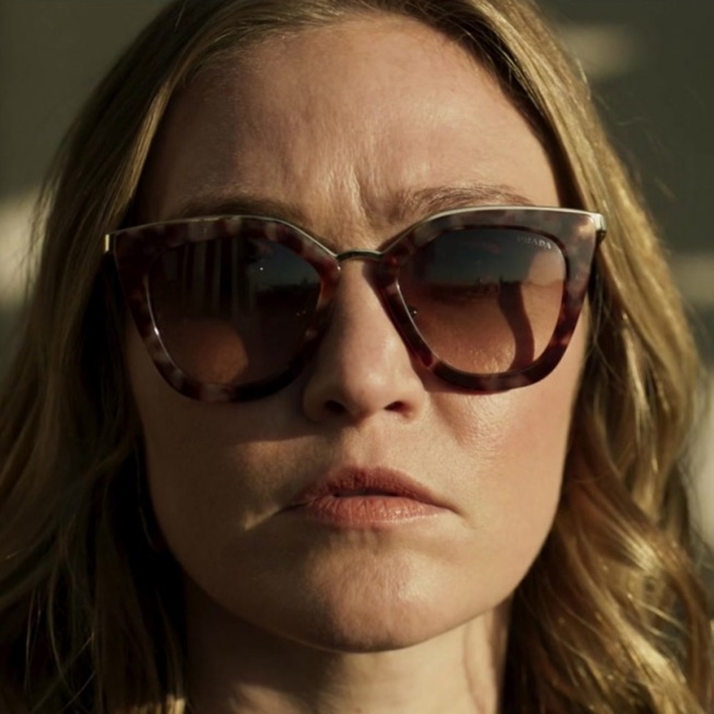 NWOT PRADA Cat-Eye Gradient Sunglasses inHavana/Gold- SPR53S 2AU-3D0 - Picture 3 of 13